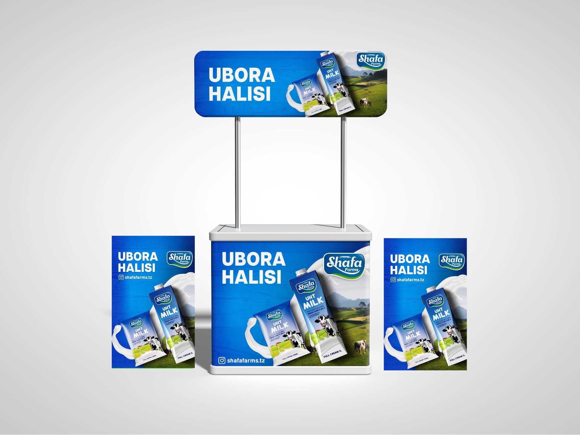 Shafa Farms activation by Pyramid Creative Concepts